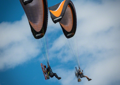 Powered Paragliders in Tandem