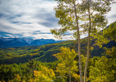 View from CR-730 in Crested Butte Colorado