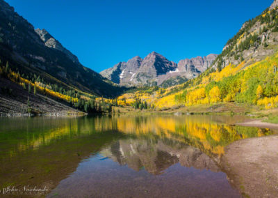 Aspen Maroon Bells and Crater Lake Relections