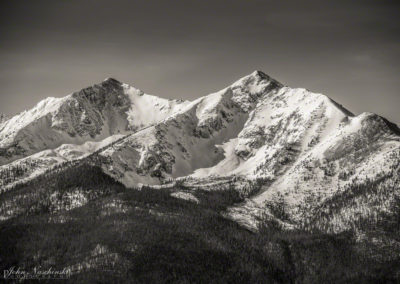 Breckenridge Peak 10 B&W