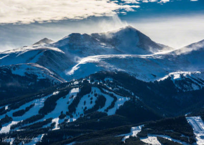 Winds Blowing Snow off Breckenridge Peak 9