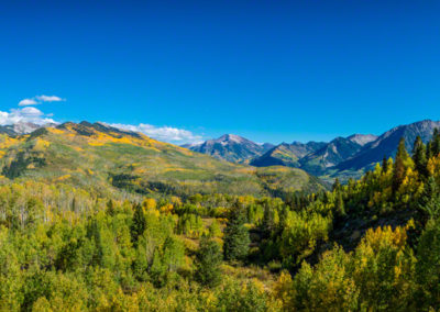 Aspen Snowmass Colorado Panorama