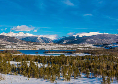 Winter Photo of Lake Dillon & Tenderfoot Mountain 03