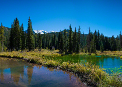 Panorama of Pond off CR 12 in Crested Butte