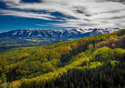 Fall Colors of West Elk Mountains & the Castles in Crested Butte