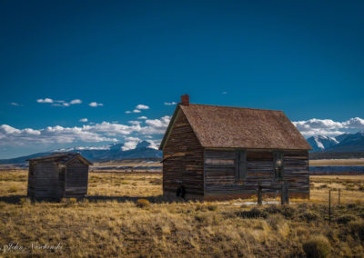 Homestead off Highway 24 in Lake County Colorado