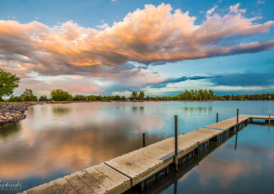 Boulder Colorado Lake Of The Pines Sunset 01