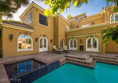 Luxury Denver Home Pool Area