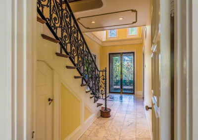 Luxury Denver Home Entrance from Kitchen Area to Foyer