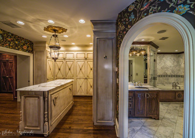 Luxury Denver Home Master Bathroom Closets for Her