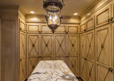 Luxury Denver Home Master Bathroom Closets & Dressing Area