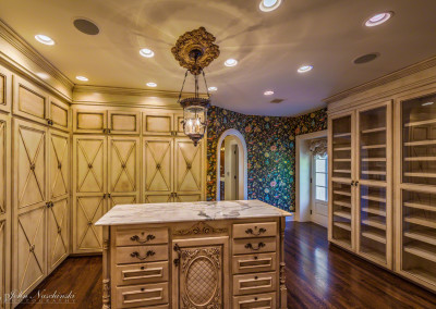 Luxury Denver Home Master Bathroom Closets & Dressing Area