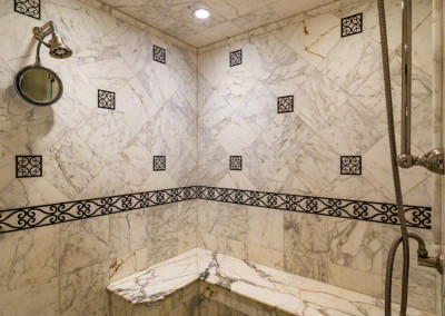 Luxury Denver Home Master Bathroom Walk In Shower