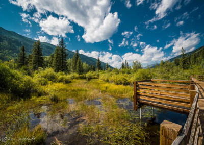 Pedestrian Bridge in Aspen Colorado