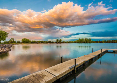 Boulder Colorado Lake Of The Pines Sunset 02