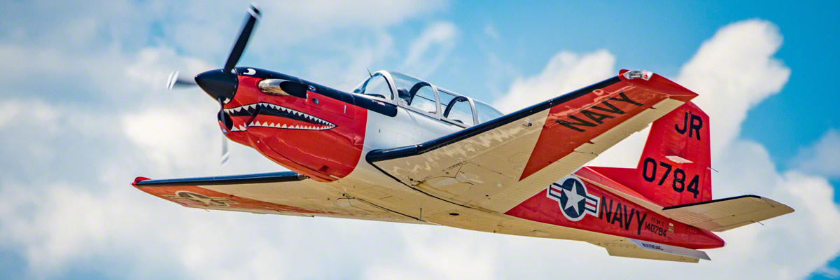 Beechcraft T-34C Turbo Mentor Pictures from Rocky Mountain Airshow