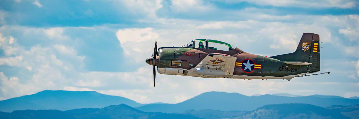 North American T-28C Photos from Rocky Mountain Airshow - Sherry Berry