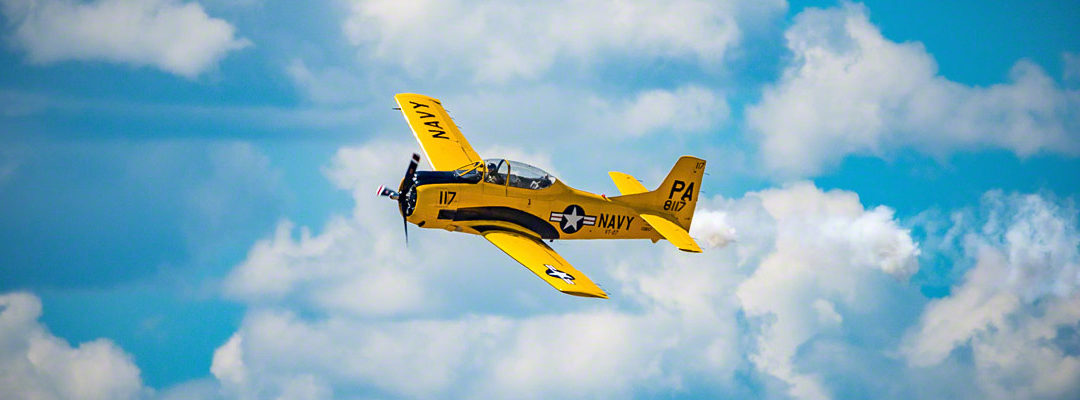 North American T-28 Trojan Photographed at Colorado Airshow