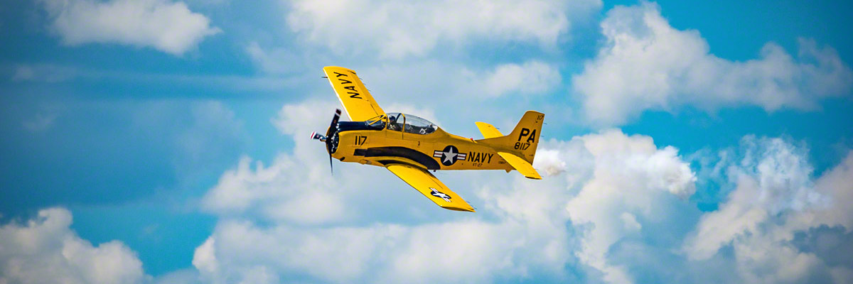 North American T-28 Trojan Photographed at Colorado Airshow