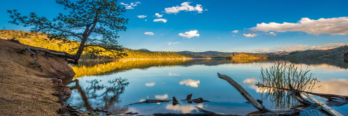 Photographs of Cheesman Reservoir in Deckers Colorado