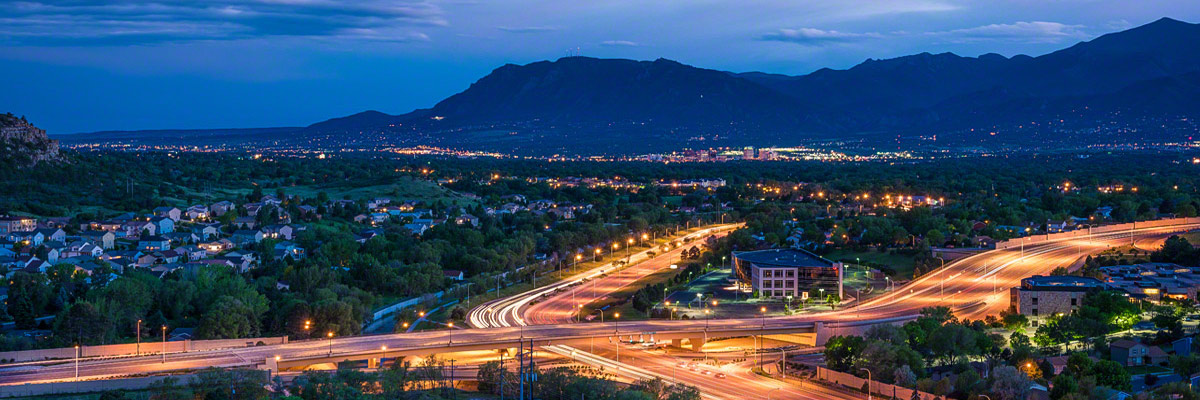 Pictures of Pikes Peak and Cheyenne Mountain Colorado Springs