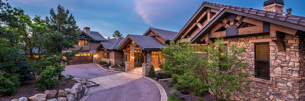 Architectural Photography Luxury Home in Colorado Springs