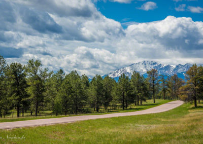 Photos of Pikes Peak from Colorado Highway 67 - 02