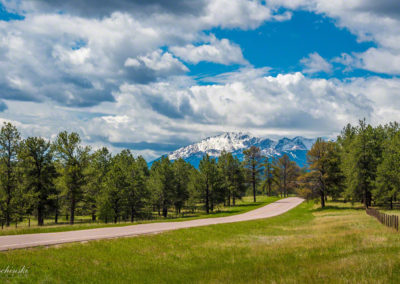 Photos of Pikes Peak from Colorado Highway 67 - 03