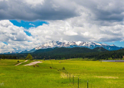 Photos of Pikes Peak from Colorado Highway 67 - 06