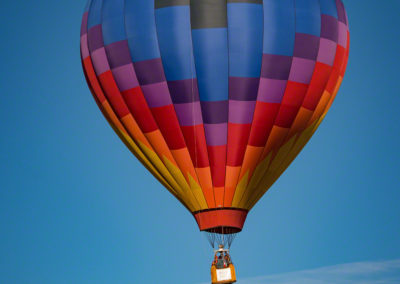 Pikes Peak and Colorado Springs Balloon Lift Off Photo - 115