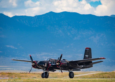A-26 Bomber Invader Landing Photo 01