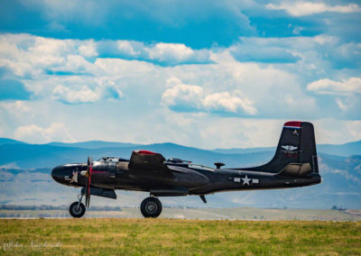 A-26 Bomber Invader Landing Photo 02