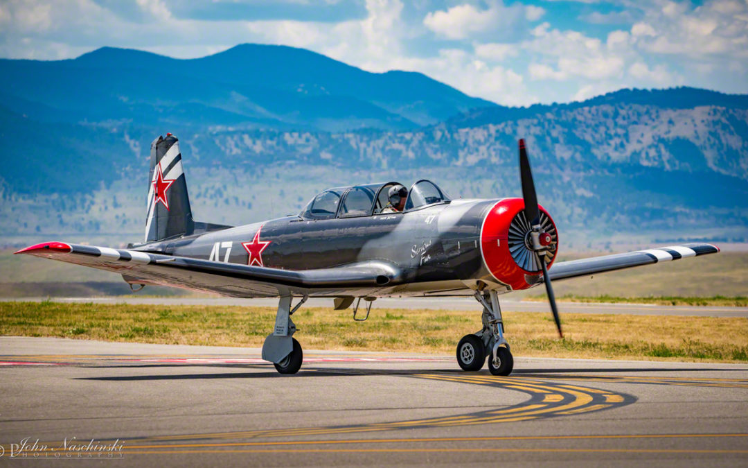 Yakolev Aircraft Colorado Rocky Mountain Airshow