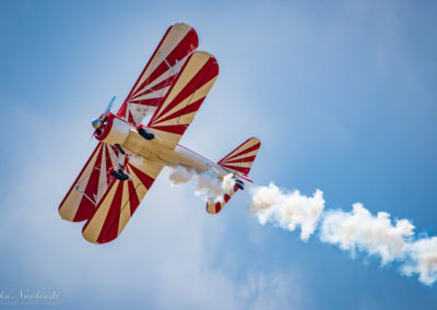 Photos of Boeing Stearman Biplane at Rocky Mountain Airshow