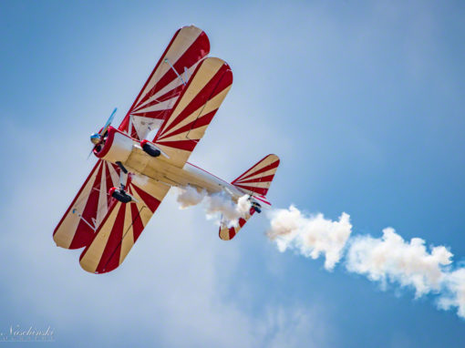 Photos of Boeing Stearman Biplane at Rocky Mountain Airshow