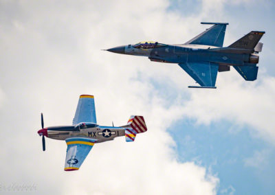 Heritage Flight of P51 Mustang February and F 16 Viper - Photo 06