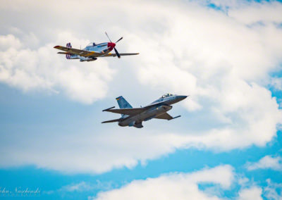 Heritage Flight of P51 Mustang February and F 16 Viper - Photo 07