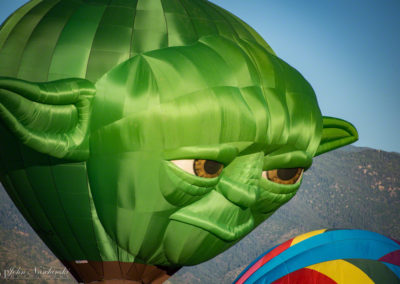 Star Wars Yoda Balloon at Colorado Springs Balloon Lift Off Photo - 17