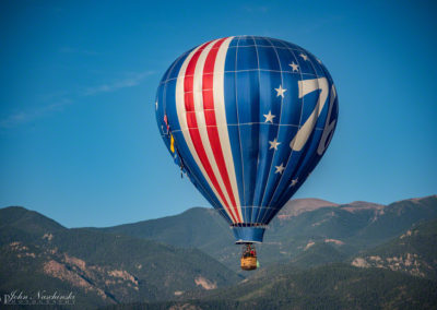 Spirit of 76 Balloon at Colorado Springs Balloon Lift Off Photo - 25
