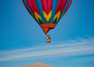 Pikes Peak and Colorado Springs Balloon Lift Off Photo - 49