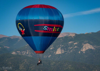 Disney Smile Single Seat Balloon at Colorado Springs Balloon Lift Off Photo - 81