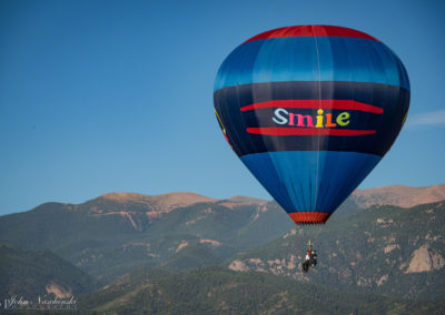 Disney Smile Single Seat Balloon at Colorado Springs Balloon Lift Off Photo - 83