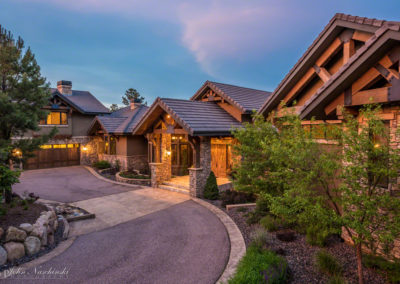 Front Exterior Luxury Home in Colorado Springs 03