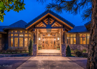 Front Entrance Luxury Home in Colorado Springs 03