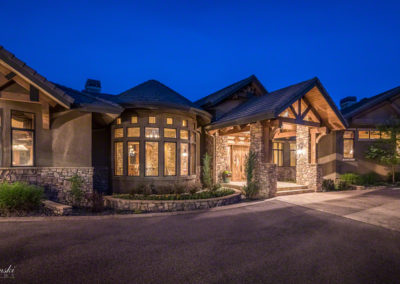 Twilight Photo of Luxury Home in Colorado Springs 02