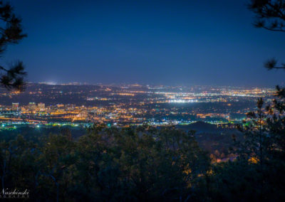 City of Colorado Springs at Night