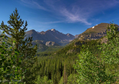 Longs Peak and Glacier Gorge Rocky Mountain National Park