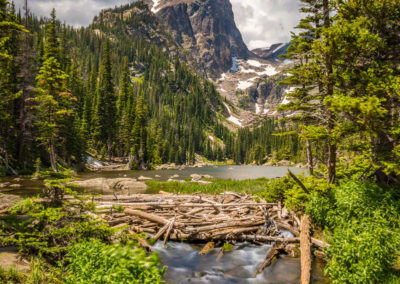 Dream Lake Stream and Hallett Peak