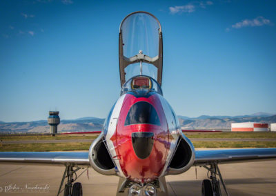 Thunderbirds T-33A on Display at Rocky Mountain Airshow - Photo 03