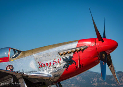 P-51D Stang Evil pn Display at Rocky Mountain Airshow - Photo 02